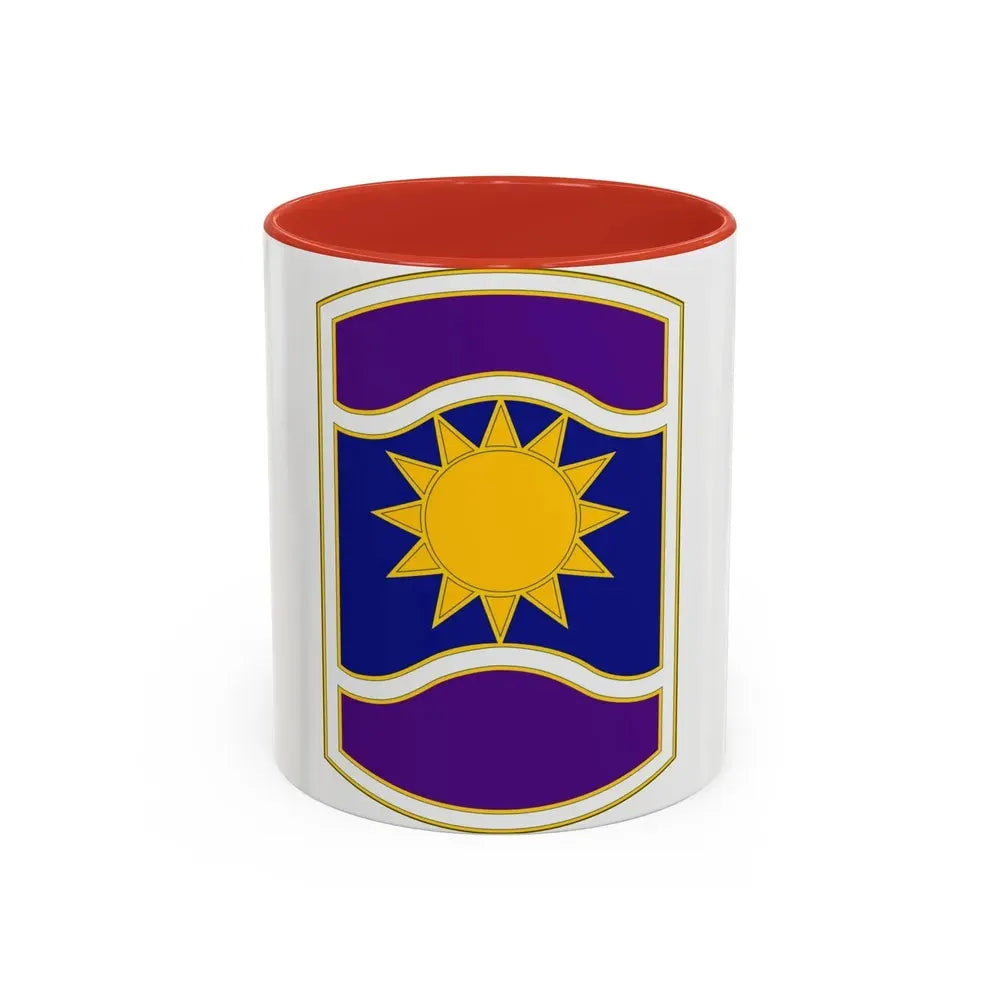 361 Civil Affairs Brigade (U.S. Army) Accent Coffee Mug 11oz Red - Go Mug Yourself