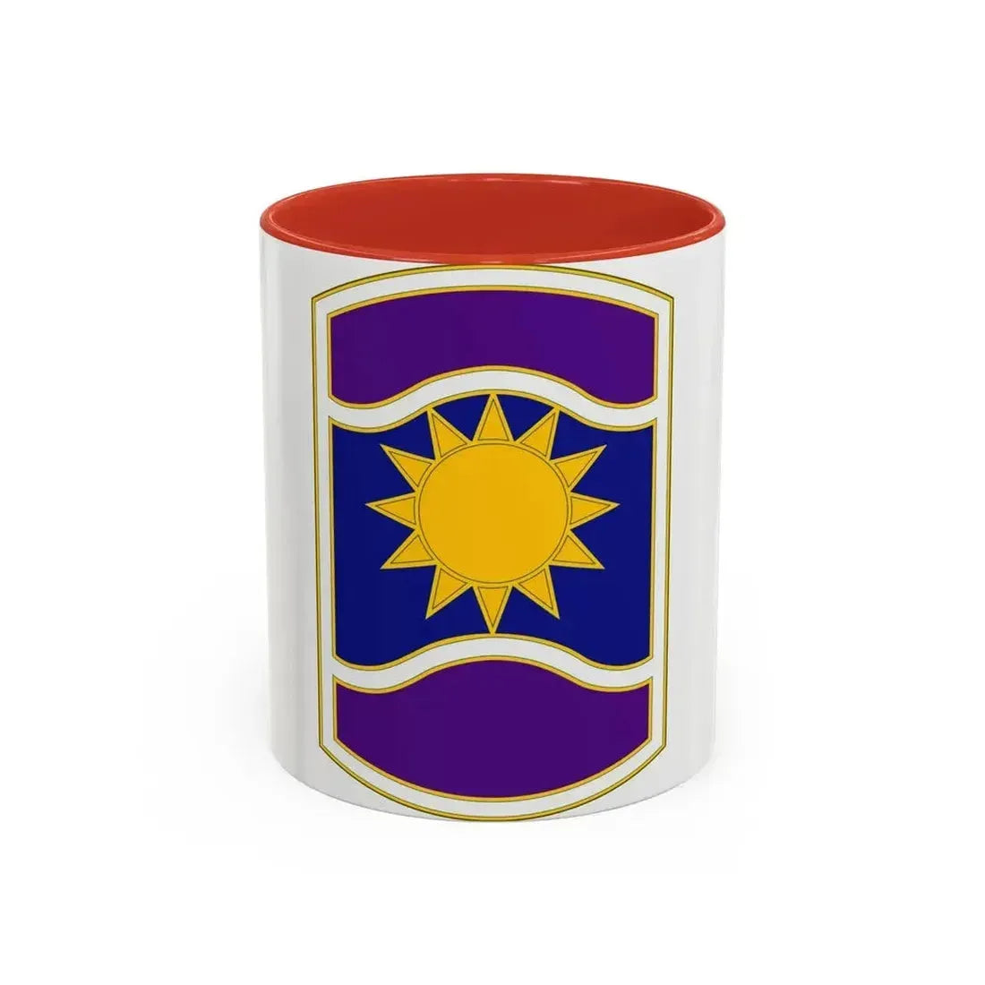 361 Civil Affairs Brigade (U.S. Army) Accent Coffee Mug 11oz Red - Go Mug Yourself