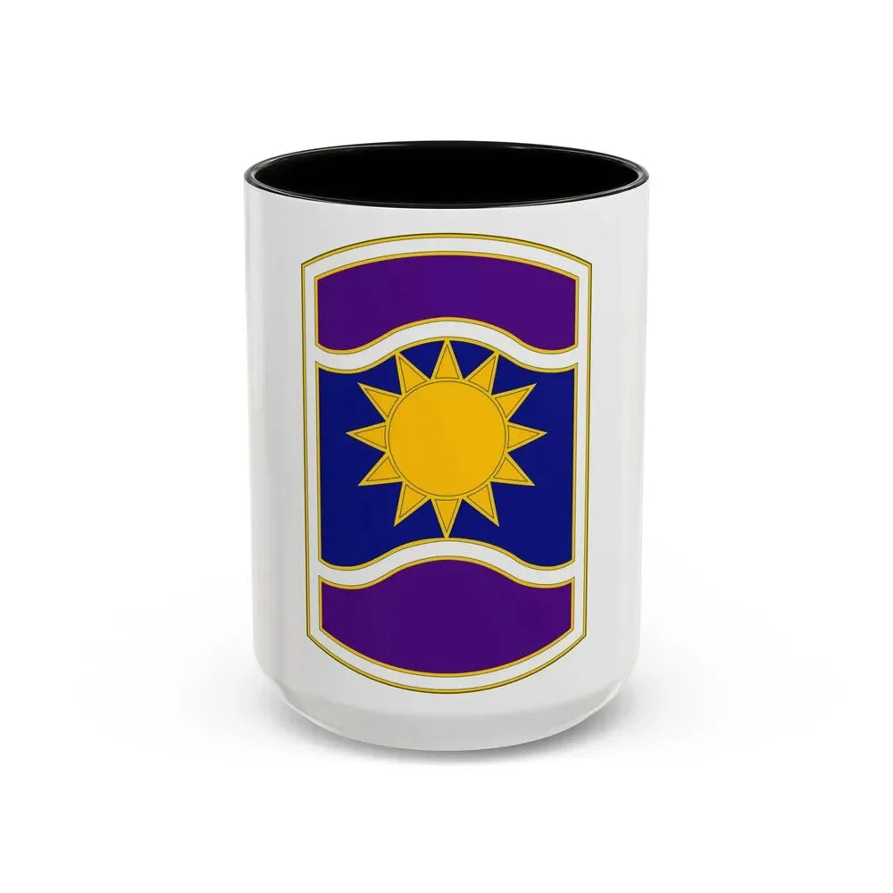 361 Civil Affairs Brigade (U.S. Army) Accent Coffee Mug 15oz Black - Go Mug Yourself
