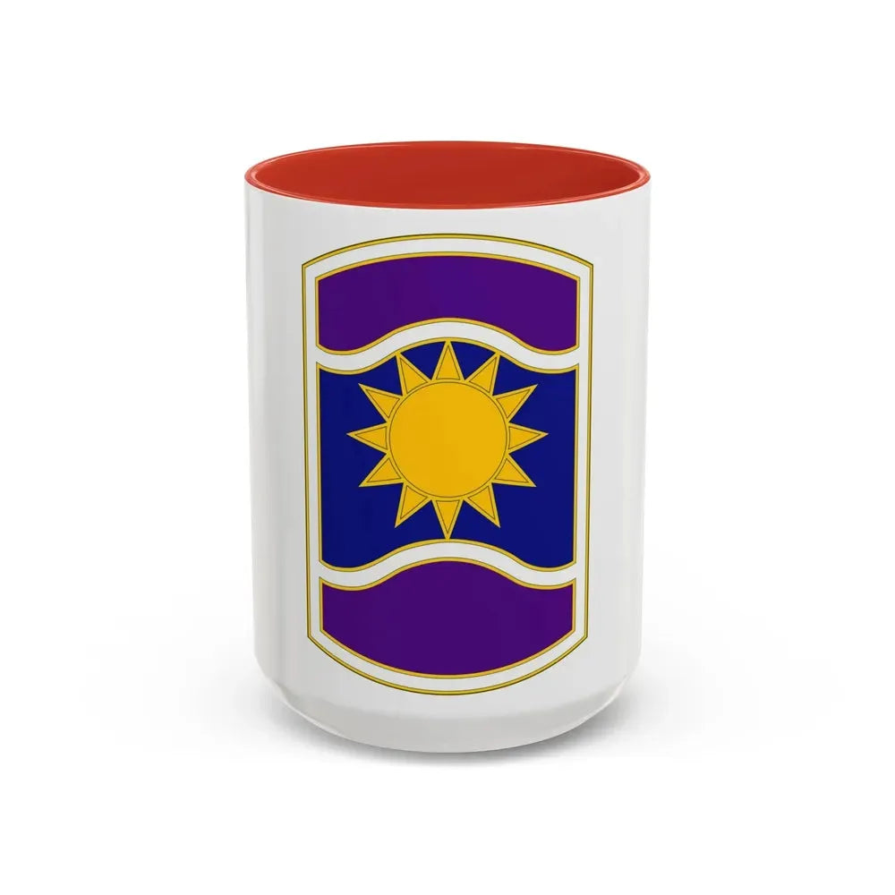 361 Civil Affairs Brigade (U.S. Army) Accent Coffee Mug 15oz Red - Go Mug Yourself