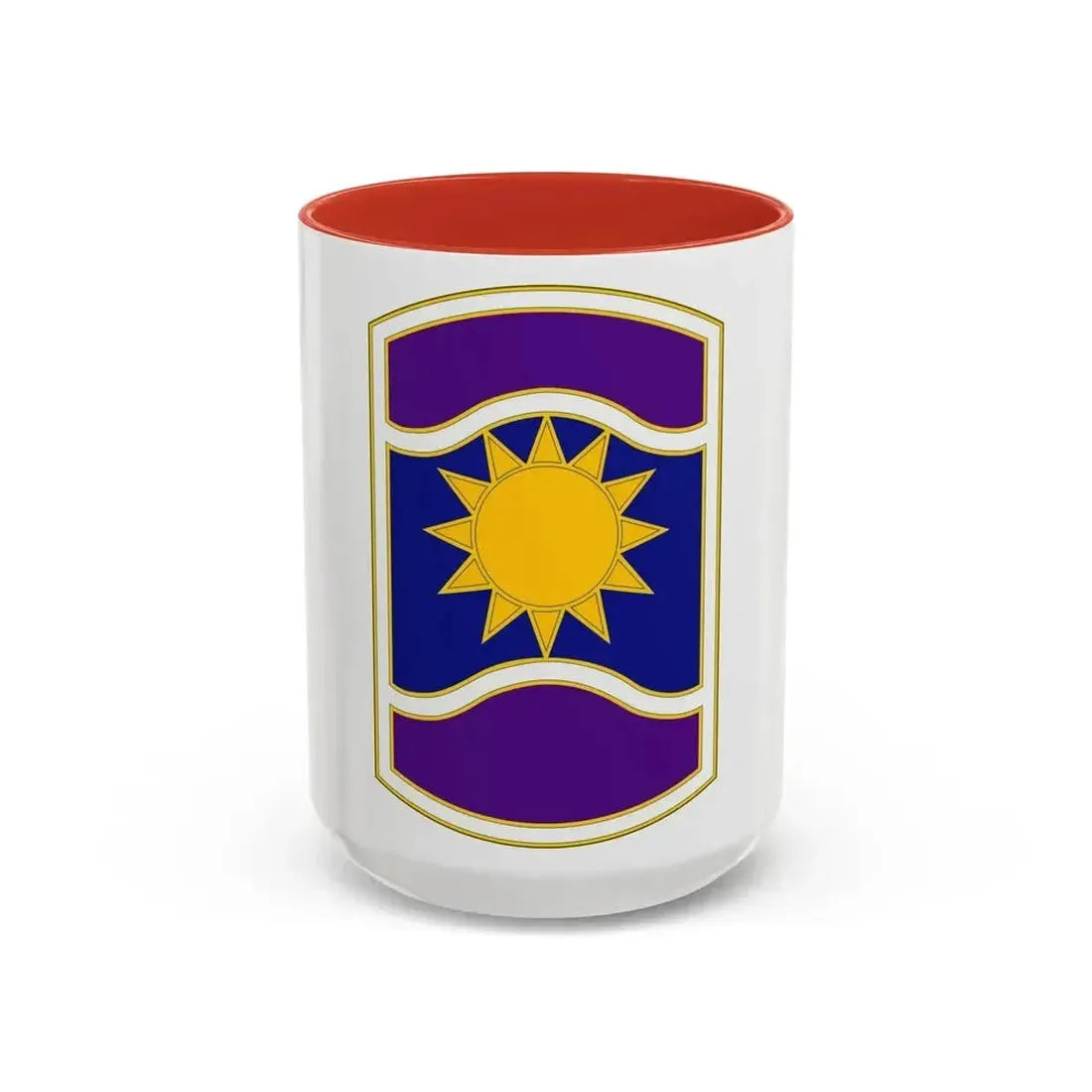 361 Civil Affairs Brigade (U.S. Army) Accent Coffee Mug 15oz Red - Go Mug Yourself