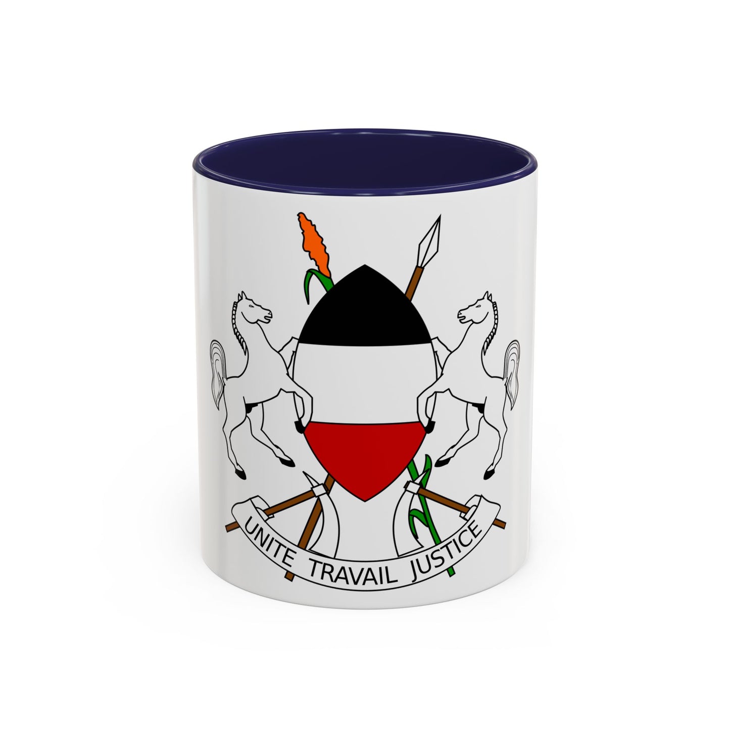 Coat of arms of Upper Volta (1967-1984) - Accent Coffee Mug
