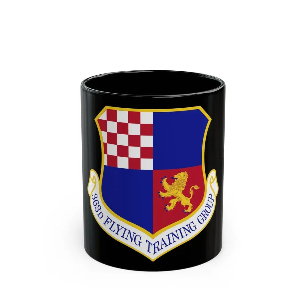 363 Flying Training Group ACC (U.S. Air Force) Black Coffee Mug 11oz - Go Mug Yourself