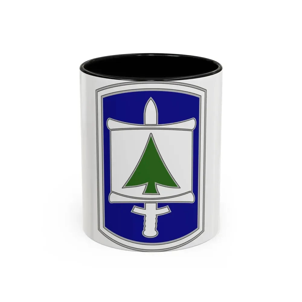 364 Civil Affairs Brigade (U.S. Army) Accent Coffee Mug 11oz Black - Go Mug Yourself