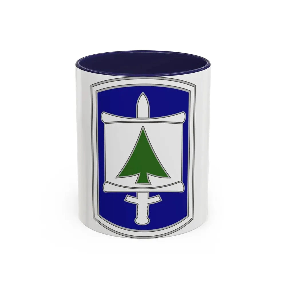 364 Civil Affairs Brigade (U.S. Army) Accent Coffee Mug 11oz Navy - Go Mug Yourself