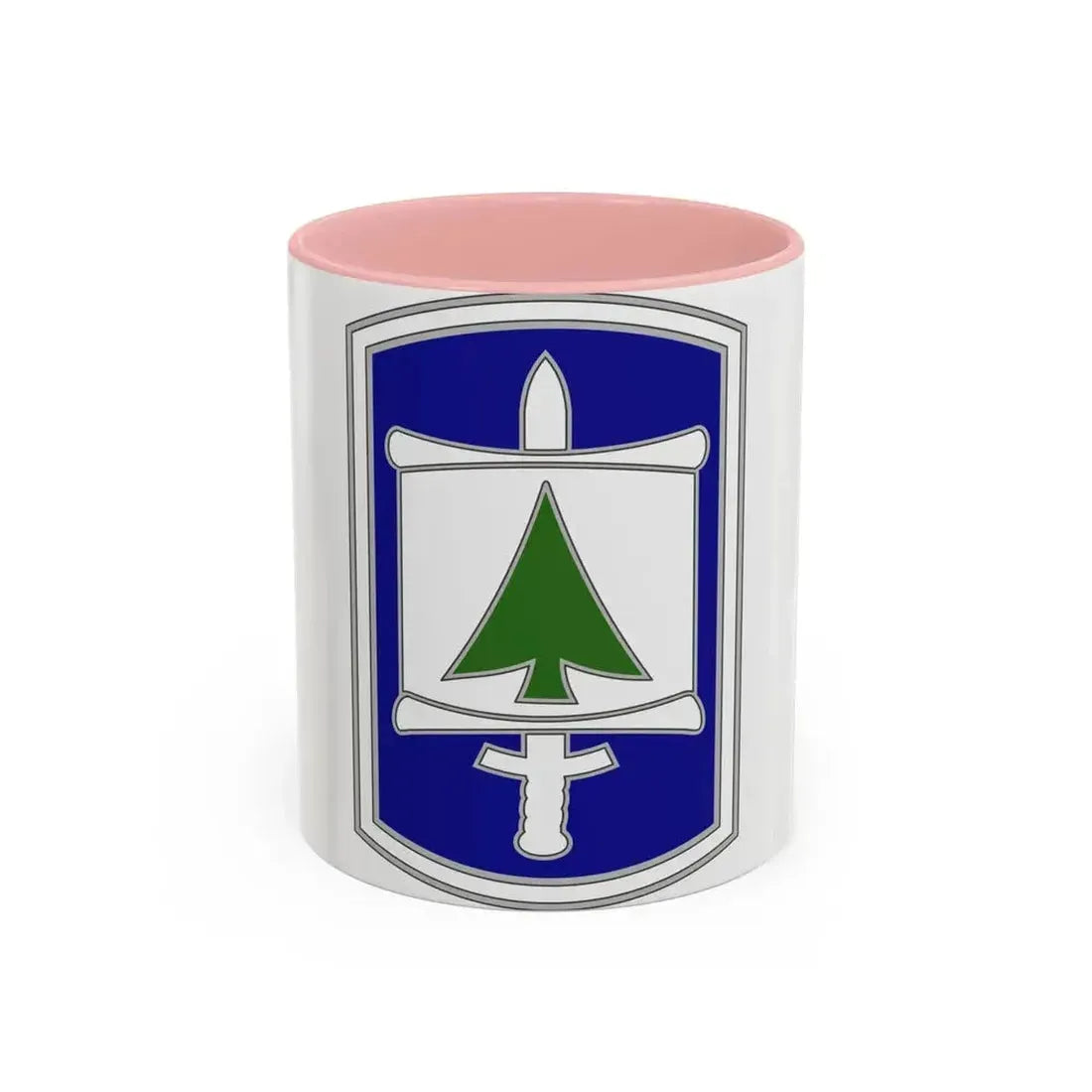 364 Civil Affairs Brigade (U.S. Army) Accent Coffee Mug 11oz Pink - Go Mug Yourself