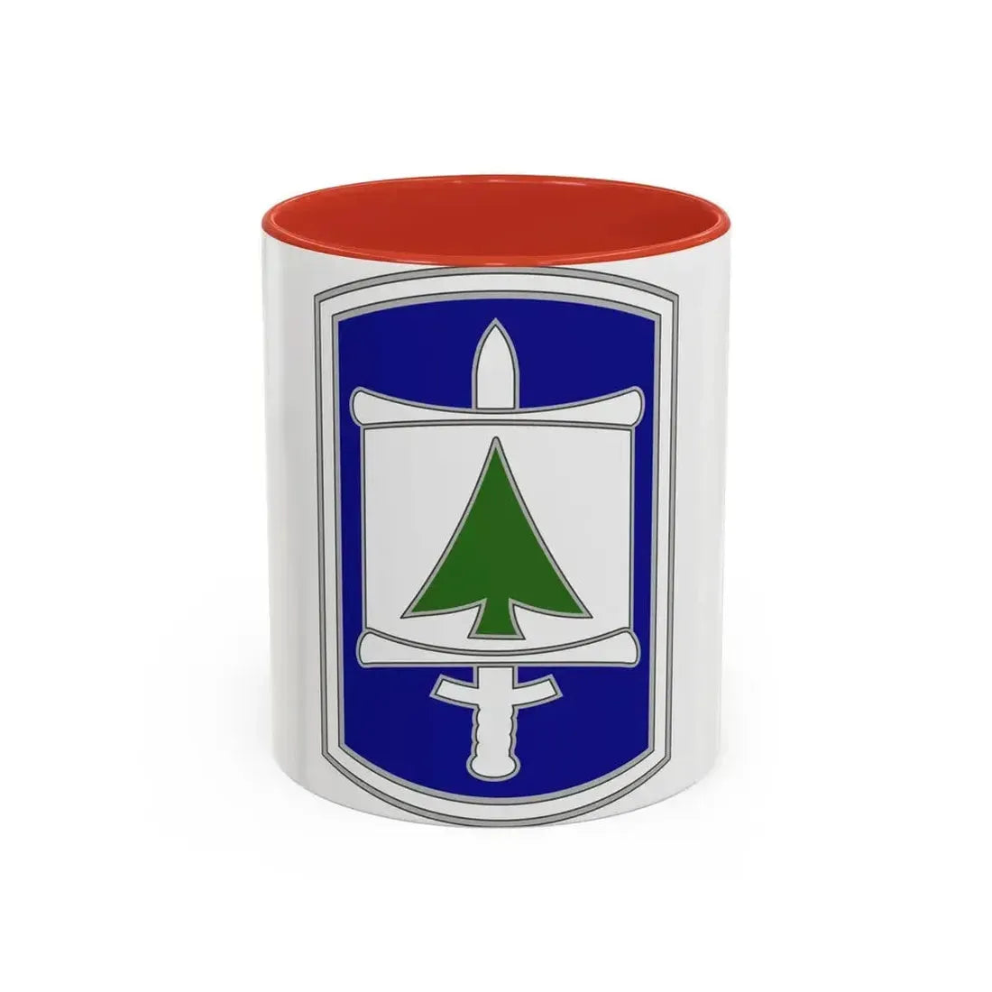 364 Civil Affairs Brigade (U.S. Army) Accent Coffee Mug 11oz Red - Go Mug Yourself