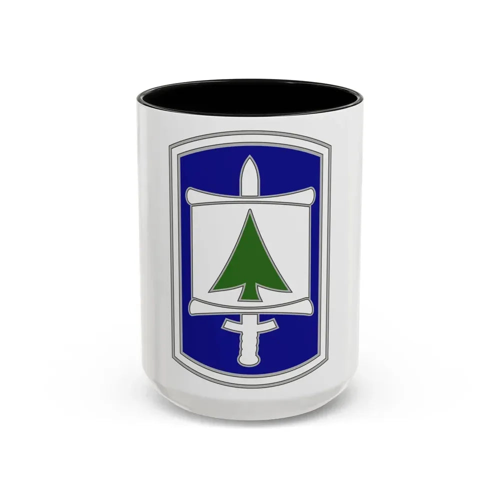 364 Civil Affairs Brigade (U.S. Army) Accent Coffee Mug 15oz Black - Go Mug Yourself