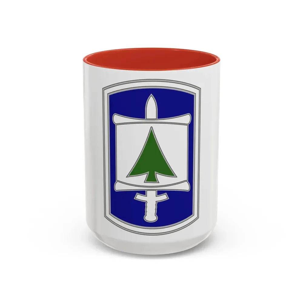 364 Civil Affairs Brigade (U.S. Army) Accent Coffee Mug 15oz Red - Go Mug Yourself