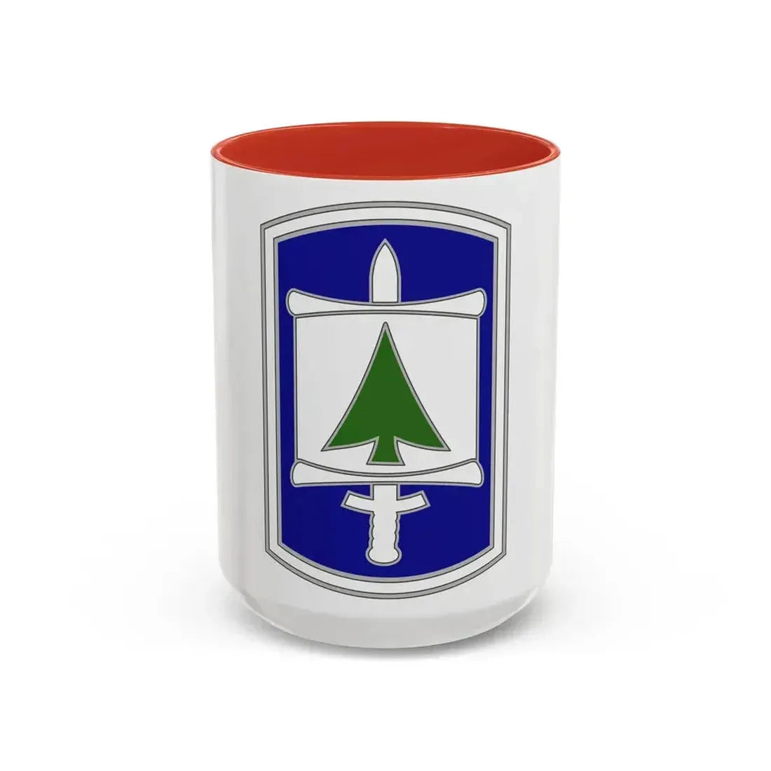 364 Civil Affairs Brigade (U.S. Army) Accent Coffee Mug 15oz Red - Go Mug Yourself