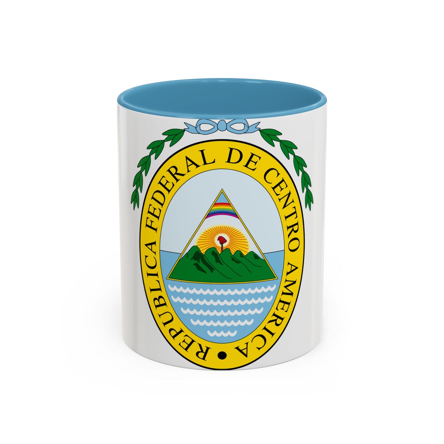 Coat of arms of the Federal Republic of Central America - Accent Coffee Mug