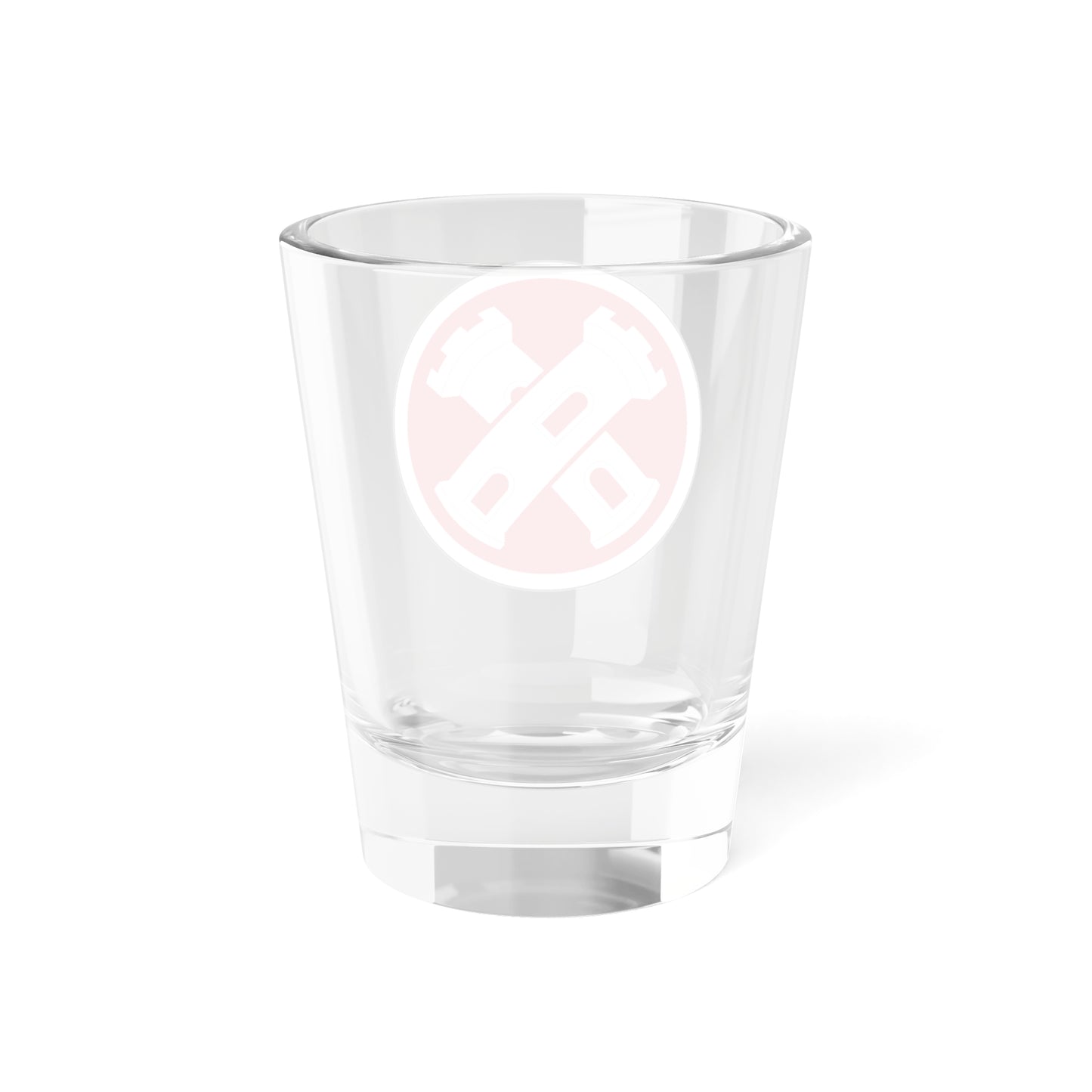 16th Engineer Brigade SSI (U.S. Army) Shot Glass 1.5oz