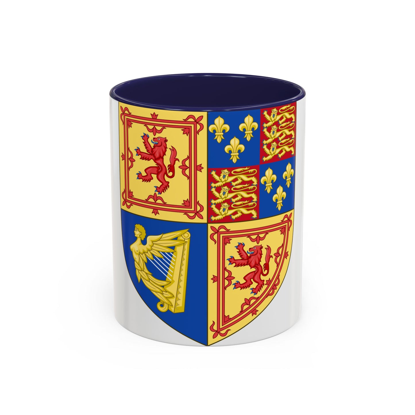Royal Arms of the Kingdom of Scotland (1603-1707) - Accent Coffee Mug