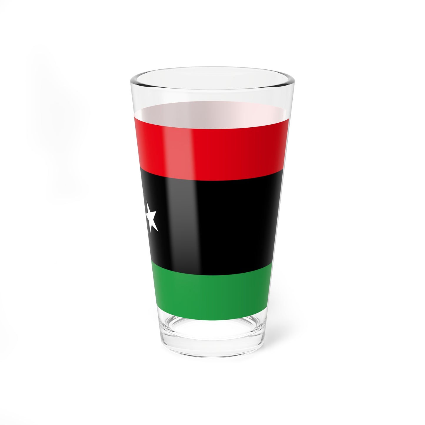 Flag of Libya (Libya) Pint Glass 16oz