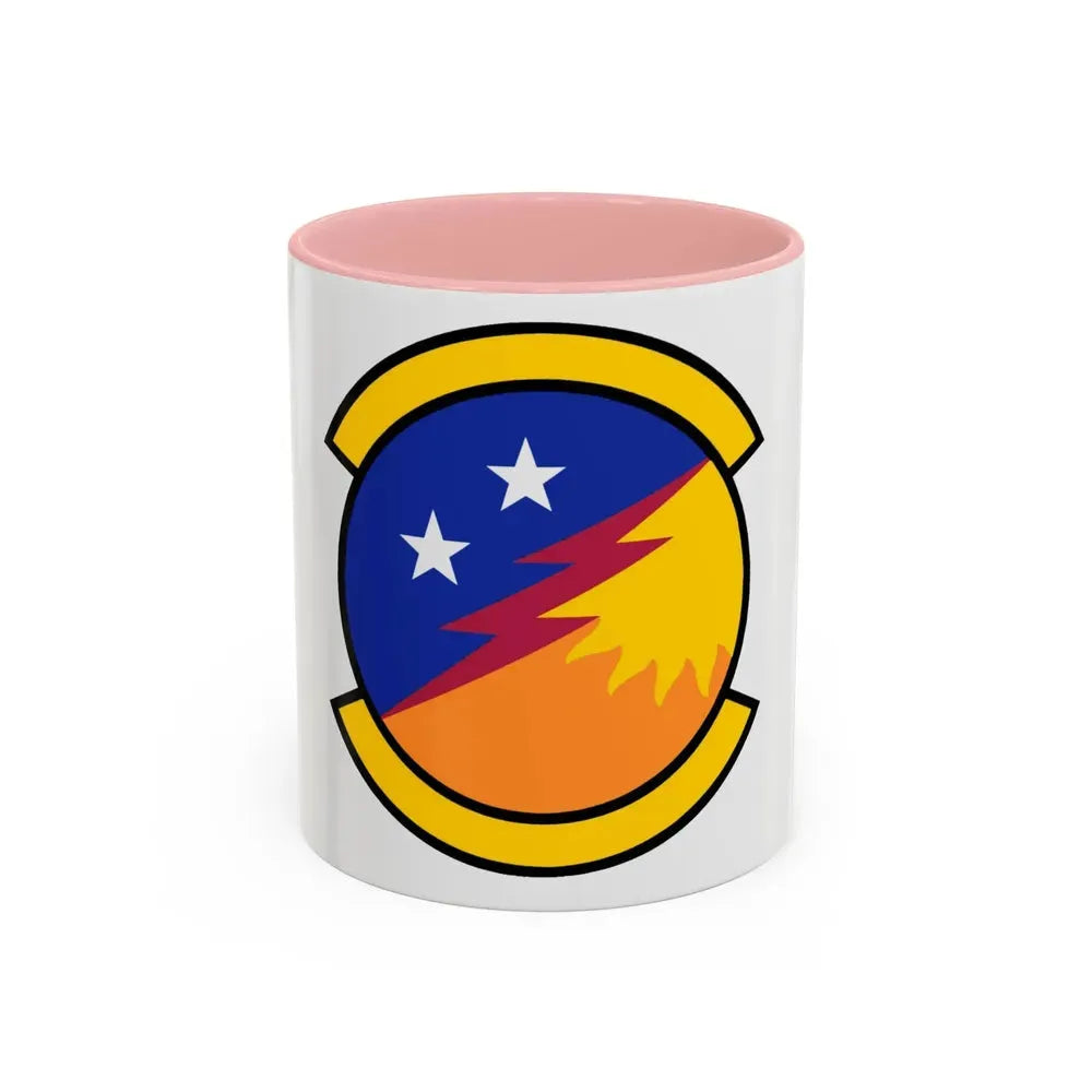 366 Communications Squadron ACC (U.S. Air Force) Accent Coffee Mug 11oz Pink - Go Mug Yourself