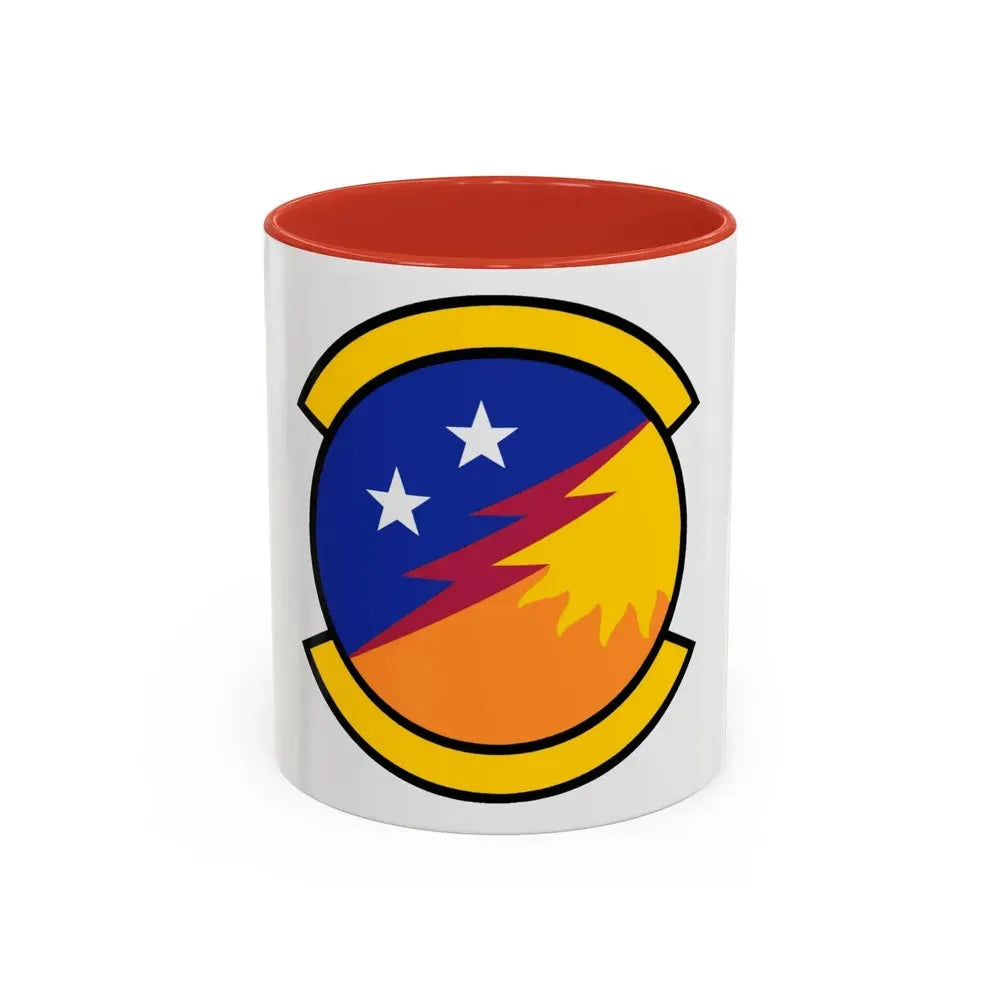 366 Communications Squadron ACC (U.S. Air Force) Accent Coffee Mug 11oz Red - Go Mug Yourself