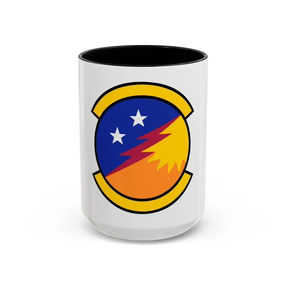 366 Communications Squadron ACC (U.S. Air Force) Accent Coffee Mug 15oz Black - Go Mug Yourself