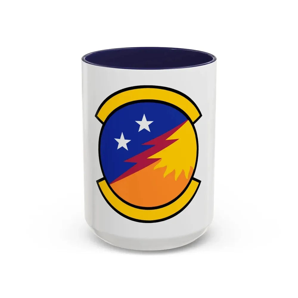 366 Communications Squadron ACC (U.S. Air Force) Accent Coffee Mug 15oz Navy - Go Mug Yourself