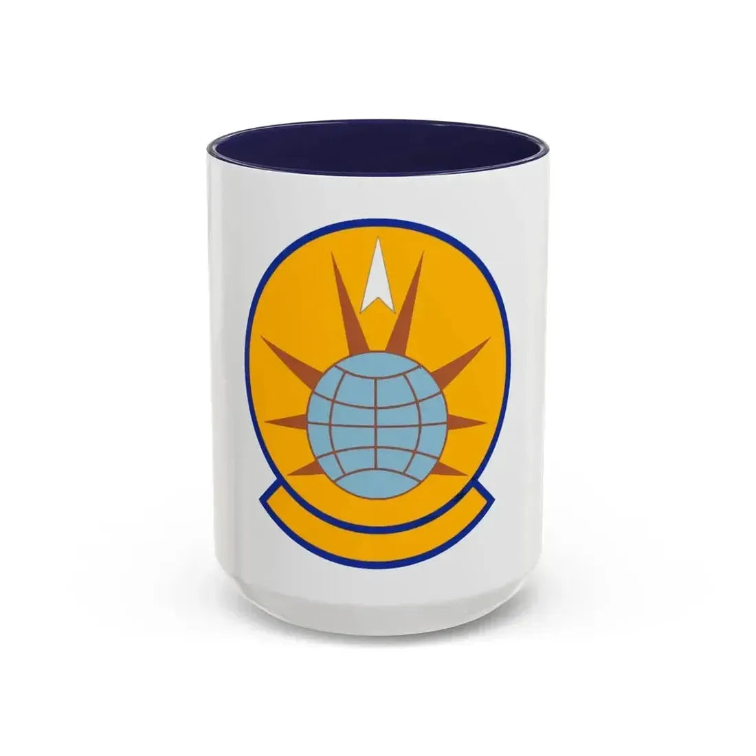 366 Force Support Squadron ACC (U.S. Air Force) Accent Coffee Mug 15oz Navy - Go Mug Yourself