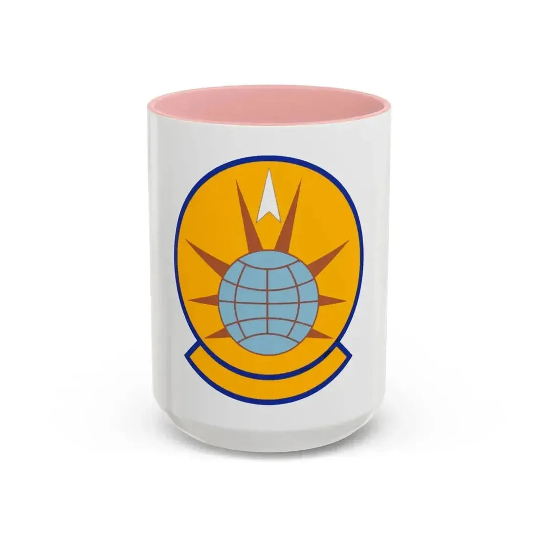366 Force Support Squadron ACC (U.S. Air Force) Accent Coffee Mug 15oz Pink - Go Mug Yourself