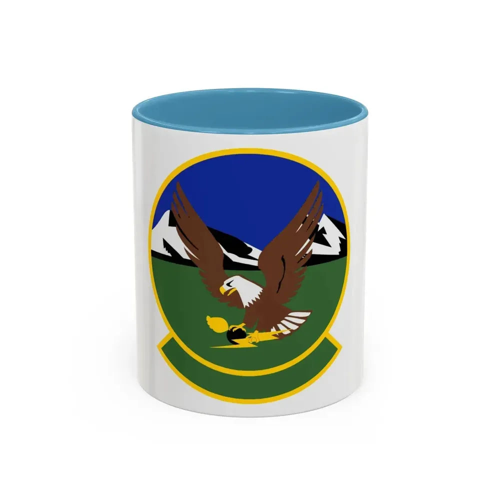 366 Maintenance Squadron ACC (U.S. Air Force) Accent Coffee Mug 11oz Light Blue - Go Mug Yourself