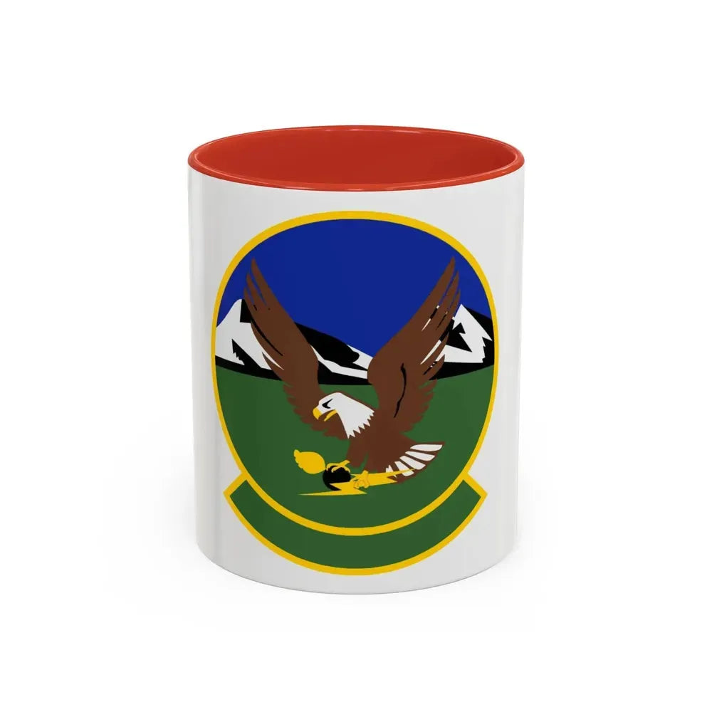 366 Maintenance Squadron ACC (U.S. Air Force) Accent Coffee Mug 11oz Red - Go Mug Yourself