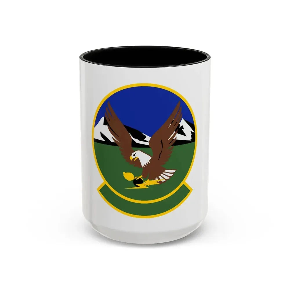 366 Maintenance Squadron ACC (U.S. Air Force) Accent Coffee Mug 15oz Black - Go Mug Yourself