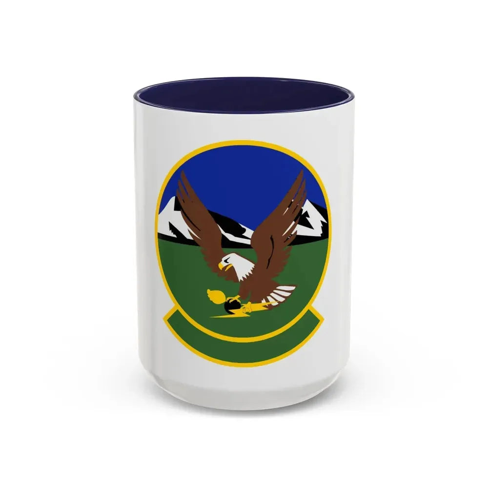 366 Maintenance Squadron ACC (U.S. Air Force) Accent Coffee Mug 15oz Navy - Go Mug Yourself