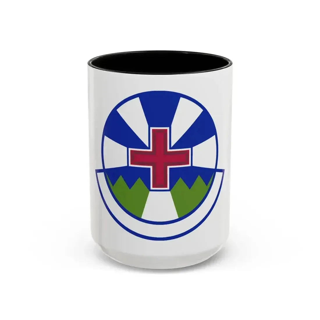 366 Operational Medical Readiness Squadron ACC (U.S. Air Force) Accent Coffee Mug 15oz Black - Go Mug Yourself