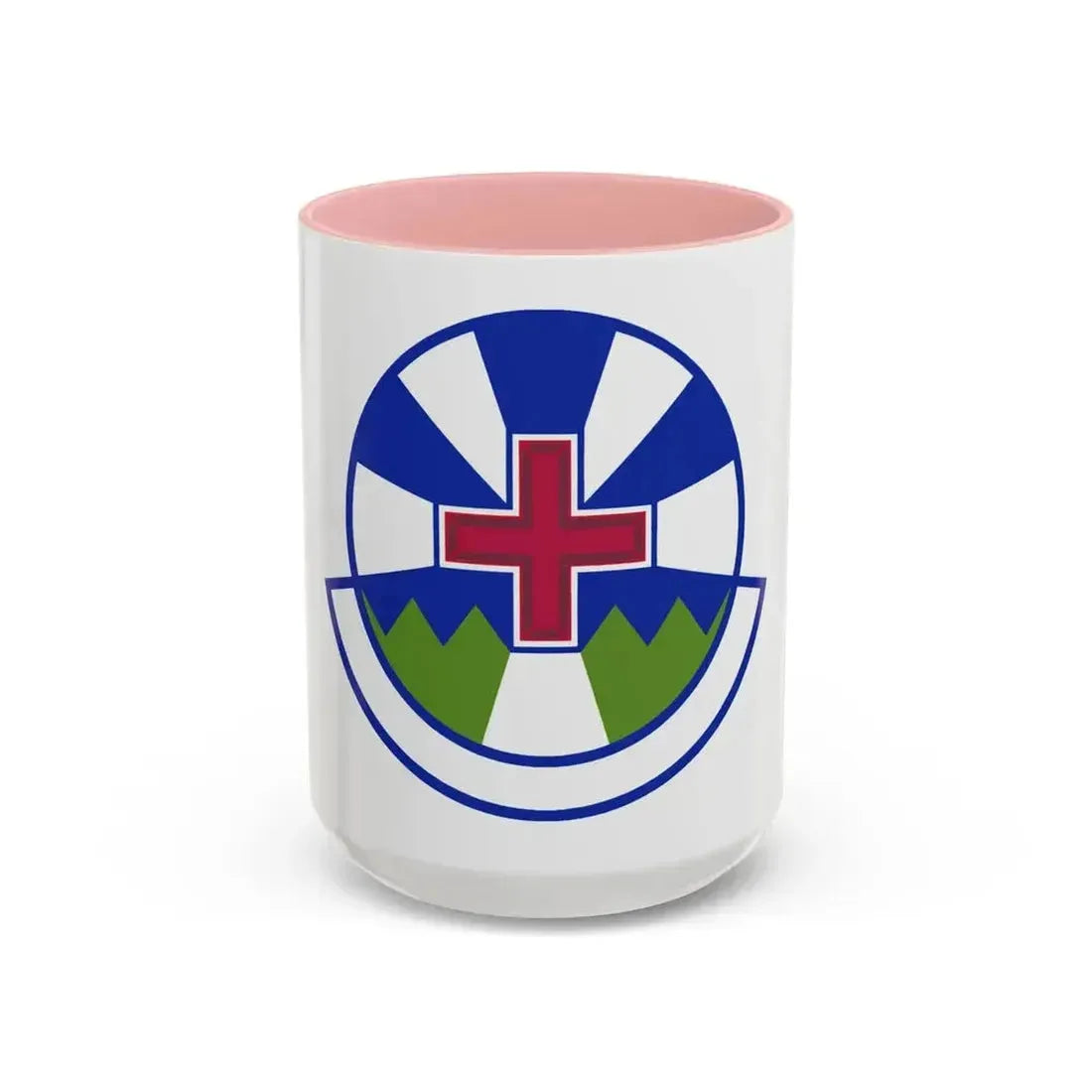 366 Operational Medical Readiness Squadron ACC (U.S. Air Force) Accent Coffee Mug 15oz Pink - Go Mug Yourself