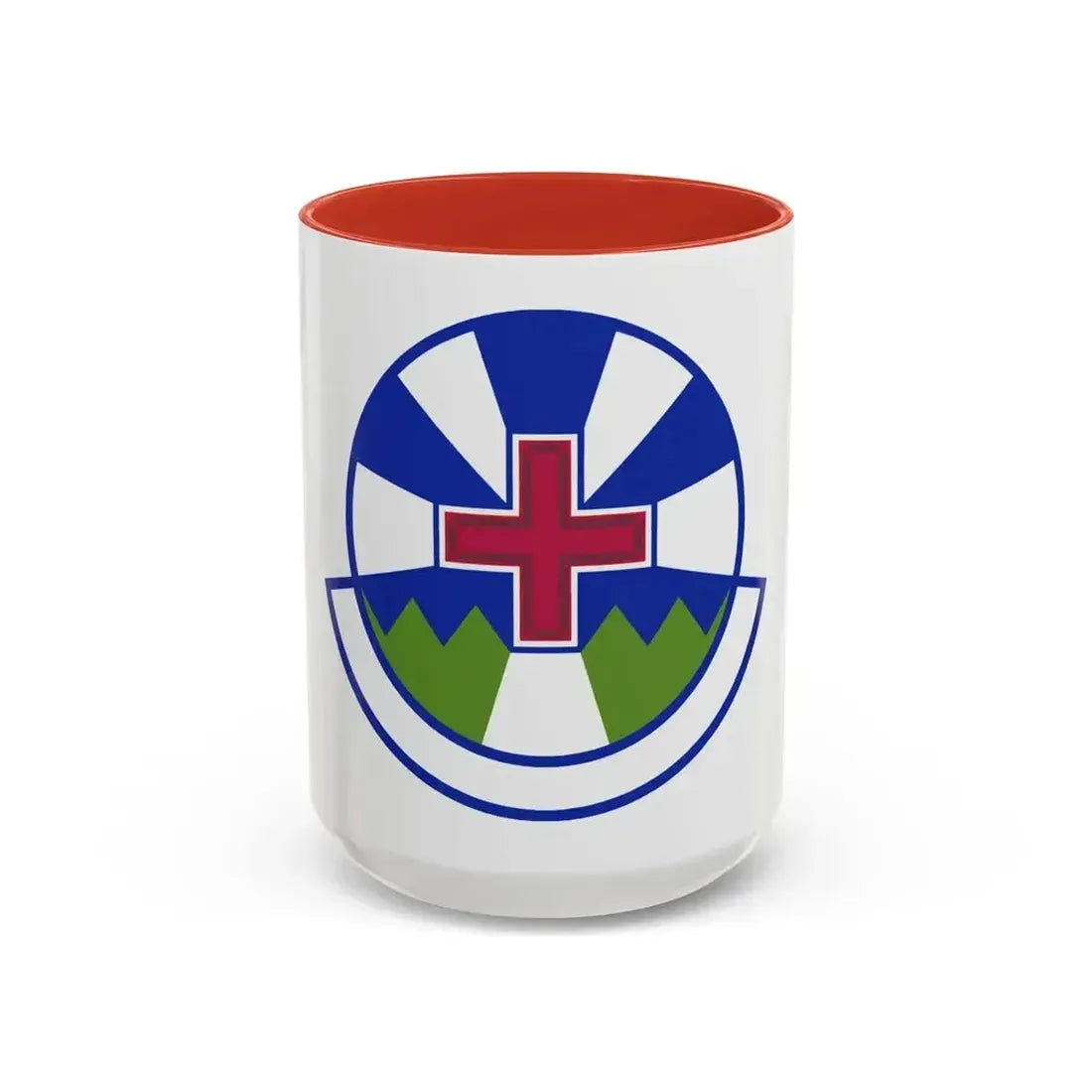 366 Operational Medical Readiness Squadron ACC (U.S. Air Force) Accent Coffee Mug 15oz Red - Go Mug Yourself