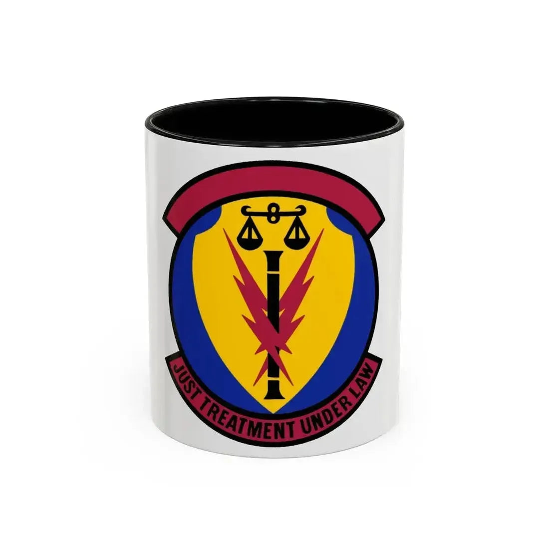 366 Security Forces Squadron ACC (U.S. Air Force) Accent Coffee Mug 11oz Black - Go Mug Yourself