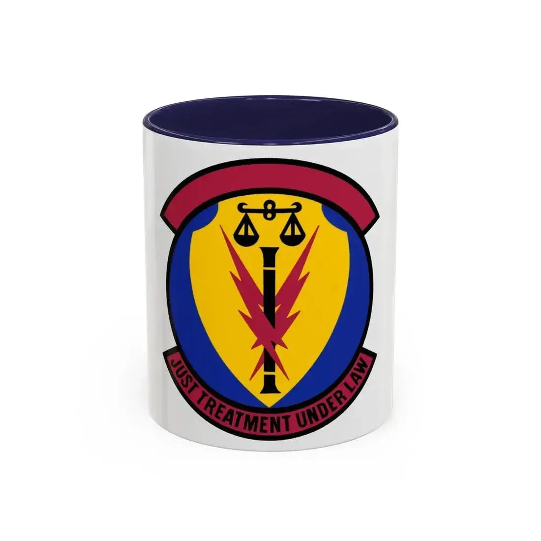 366 Security Forces Squadron ACC (U.S. Air Force) Accent Coffee Mug 11oz Navy - Go Mug Yourself