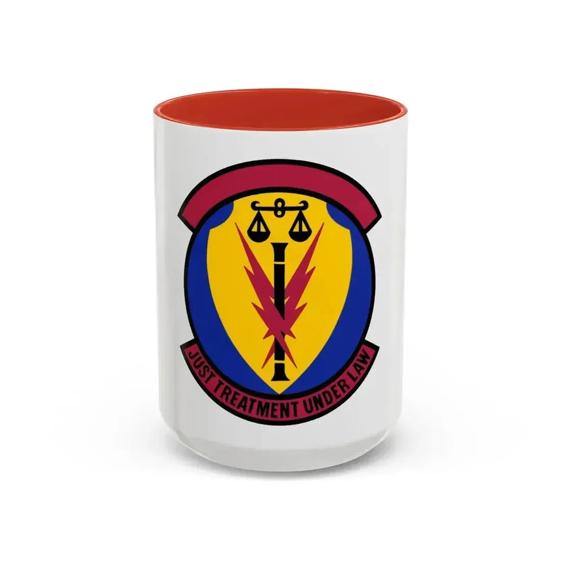 366 Security Forces Squadron ACC (U.S. Air Force) Accent Coffee Mug 15oz Red - Go Mug Yourself