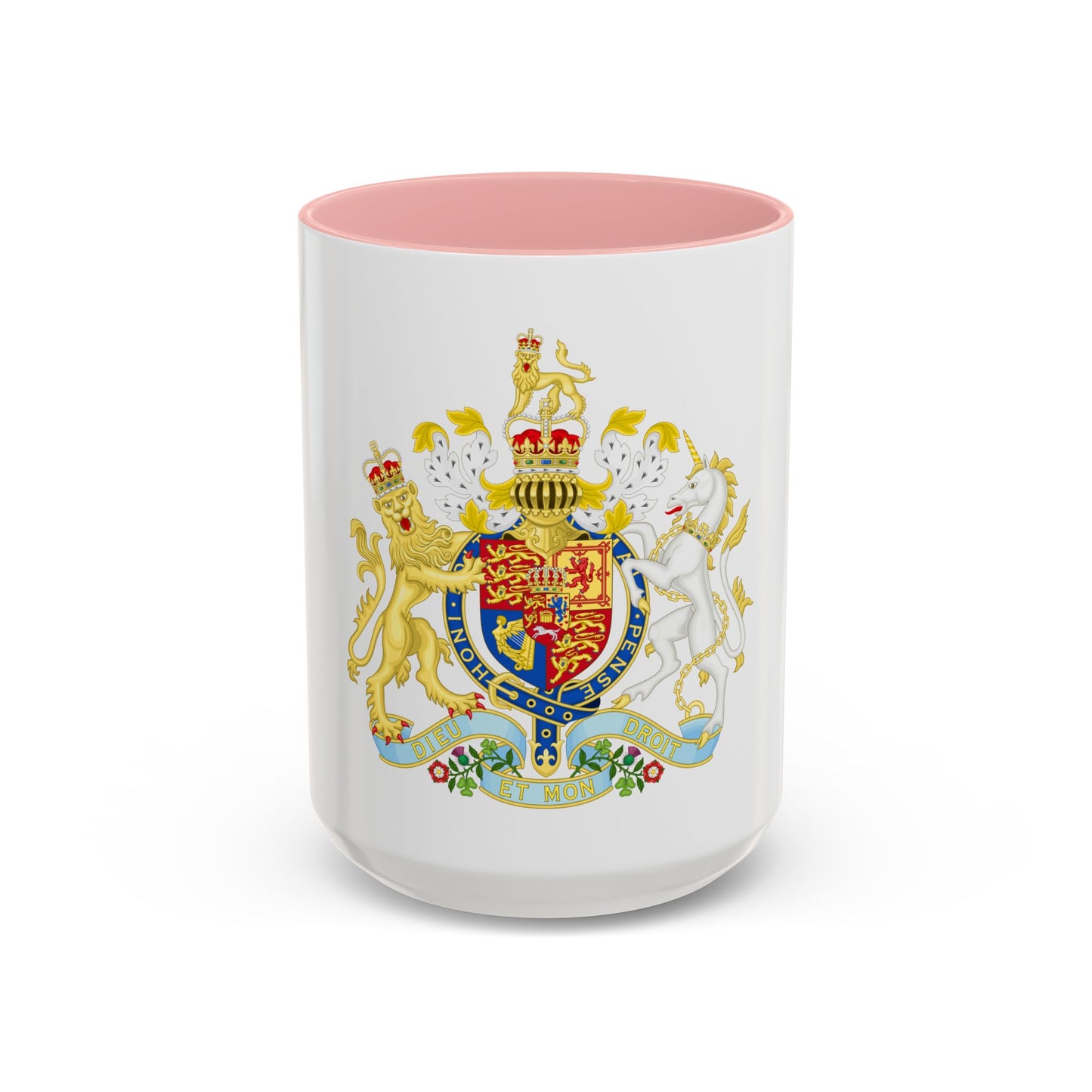 Coat of Arms of the United Kingdom (1816-1837) - Accent Coffee Mug