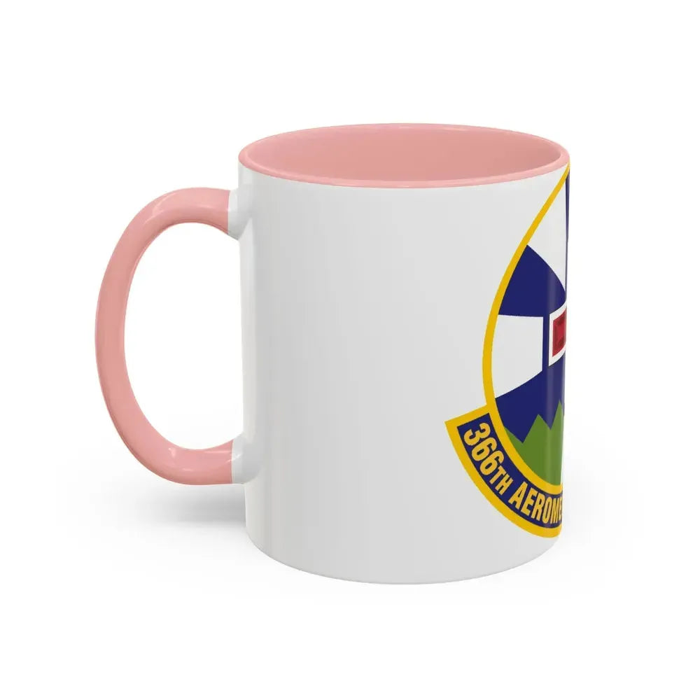 366th Aeromedical Dental Squadron (U.S. Air Force) Accent Coffee Mug - Go Mug Yourself