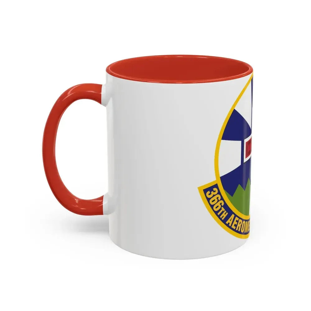 366th Aeromedical Dental Squadron (U.S. Air Force) Accent Coffee Mug - Go Mug Yourself