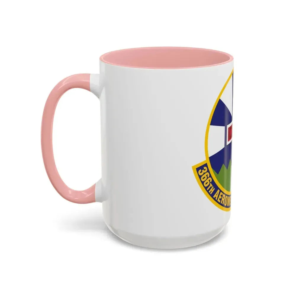 366th Aeromedical Dental Squadron (U.S. Air Force) Accent Coffee Mug - Go Mug Yourself