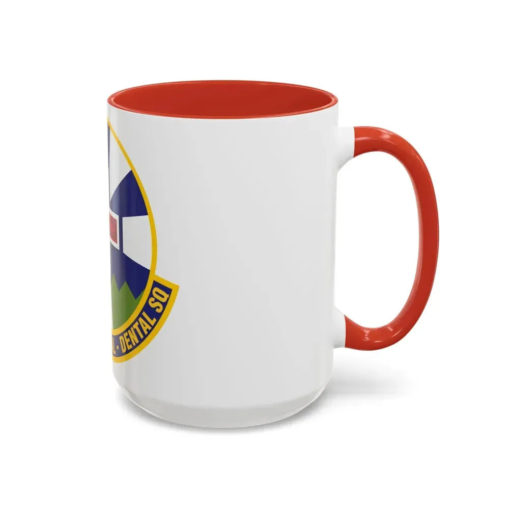 366th Aeromedical Dental Squadron (U.S. Air Force) Accent Coffee Mug - Go Mug Yourself