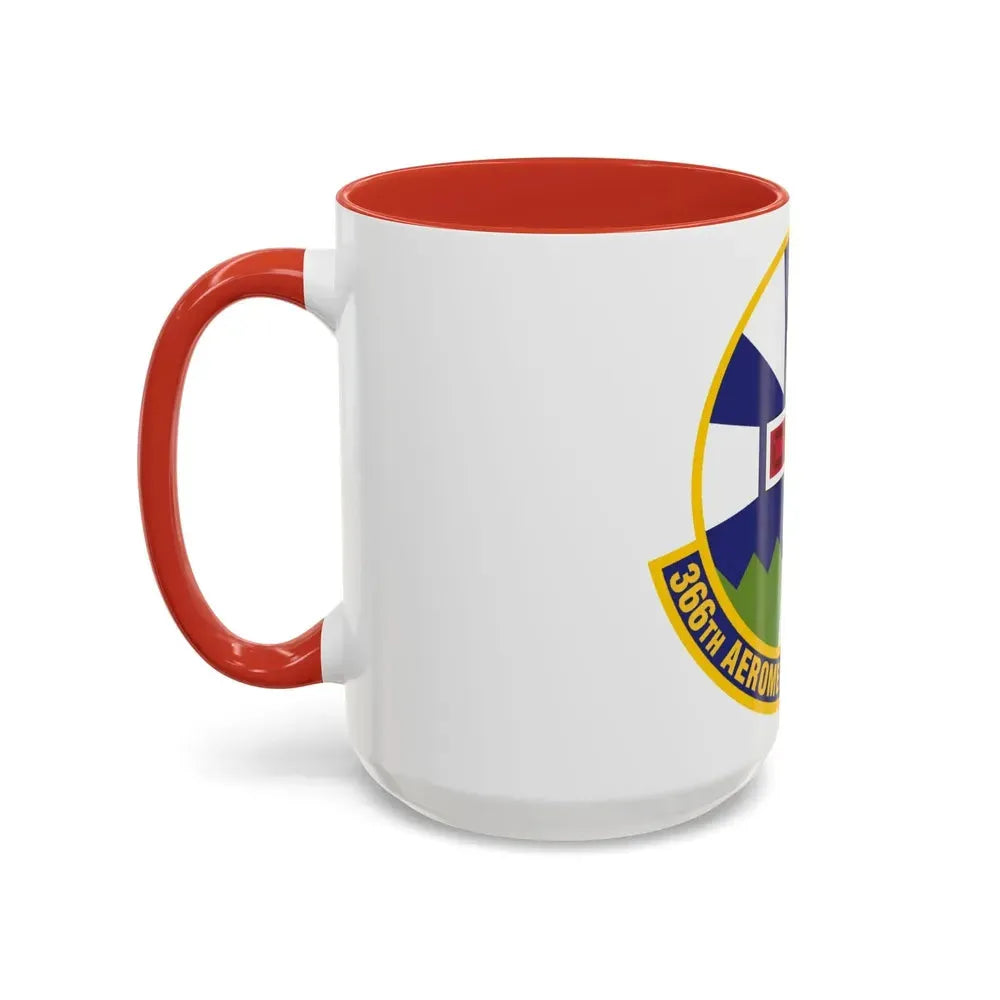 366th Aeromedical Dental Squadron (U.S. Air Force) Accent Coffee Mug - Go Mug Yourself