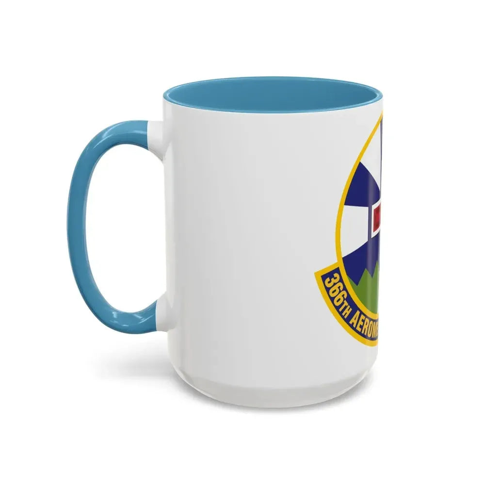 366th Aeromedical Dental Squadron (U.S. Air Force) Accent Coffee Mug - Go Mug Yourself