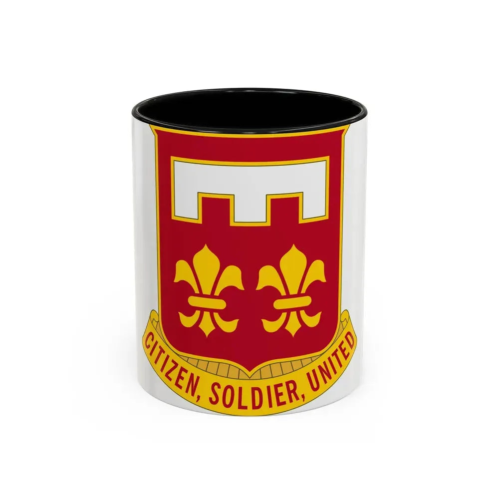367 Engineer Battalion (U.S. Army) Accent Coffee Mug 11oz Black - Go Mug Yourself