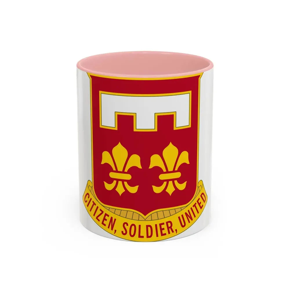 367 Engineer Battalion (U.S. Army) Accent Coffee Mug 11oz Pink - Go Mug Yourself
