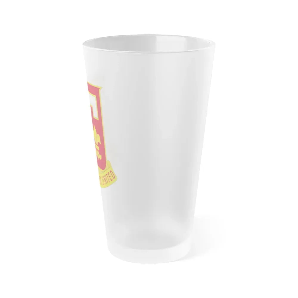 367 Engineer Battalion (U.S. Army) Frosted Pint Glass 16oz - Go Mug Yourself