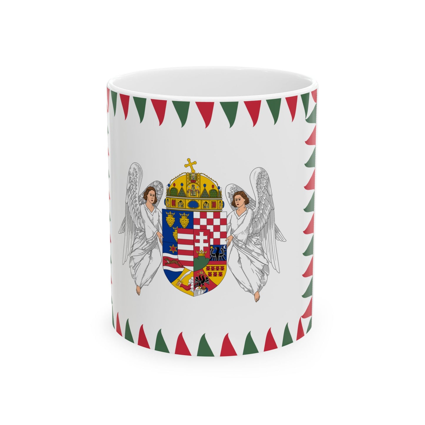 Infantry Colour of the Royal Hungarian Defence Forces 1939-1945 (Hungary) White Coffee Mug