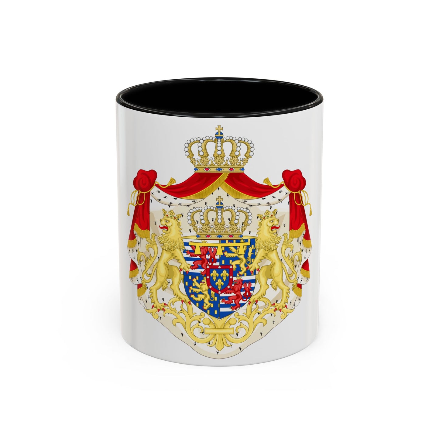 Greater coat of arms of the Hereditary Grand Duke of Luxembourg (2000) - Accent Coffee Mug