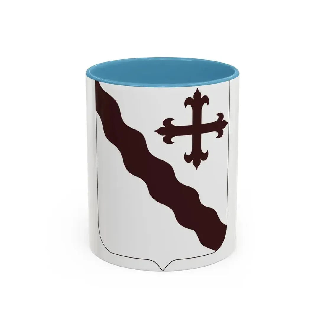 369 Medical Battalion 2 (U.S. Army) Accent Coffee Mug 11oz Light Blue - Go Mug Yourself