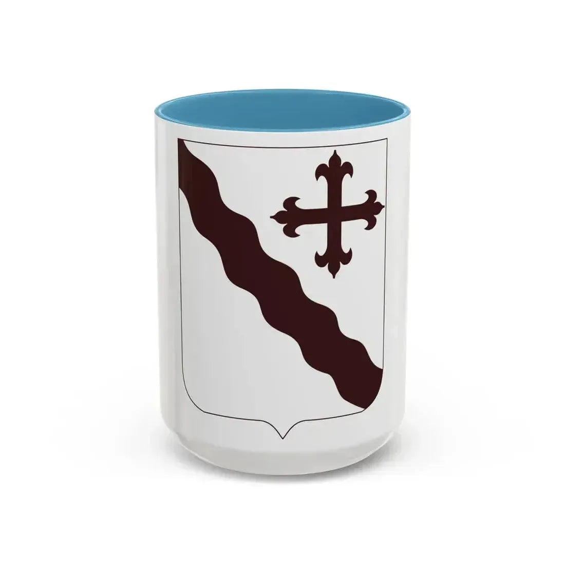 369 Medical Battalion 2 (U.S. Army) Accent Coffee Mug 15oz Light Blue - Go Mug Yourself