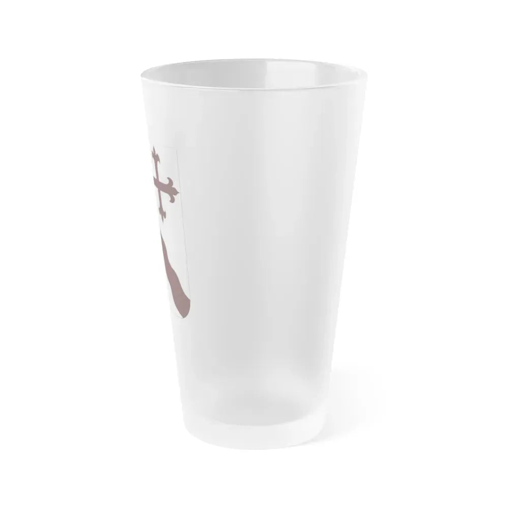369 Medical Battalion 2 (U.S. Army) Frosted Pint Glass 16oz - Go Mug Yourself