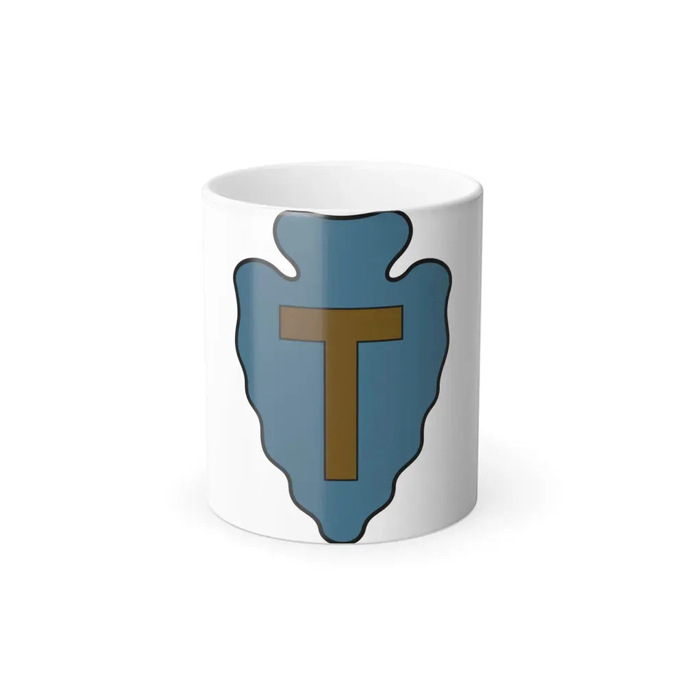 36th Infantry Division CSIB (U.S. Army) Color Changing Coffee Mug 11oz - Go Mug Yourself